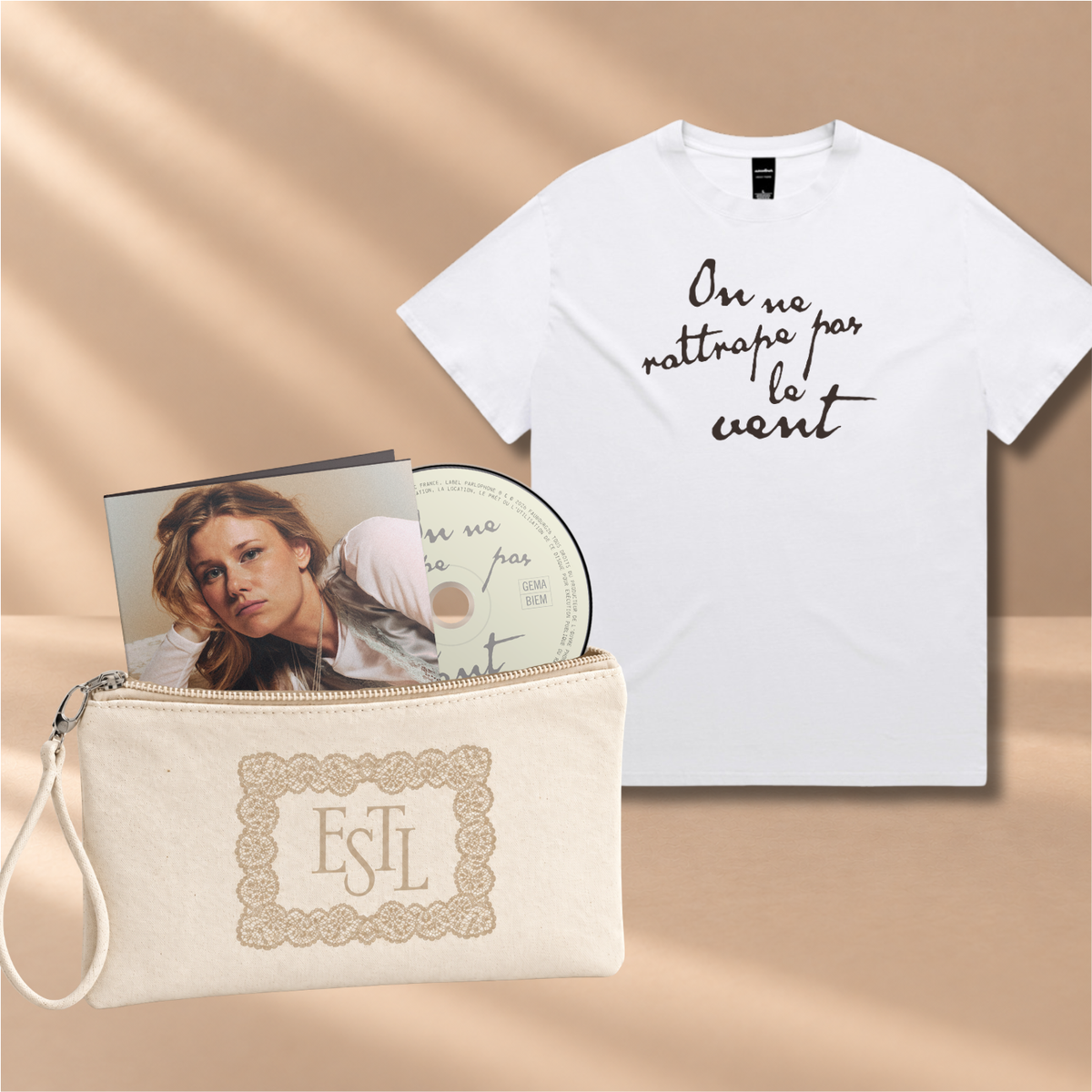 ESTL - PACK CD POCHETTE + TSHIRT FLOQUÉ